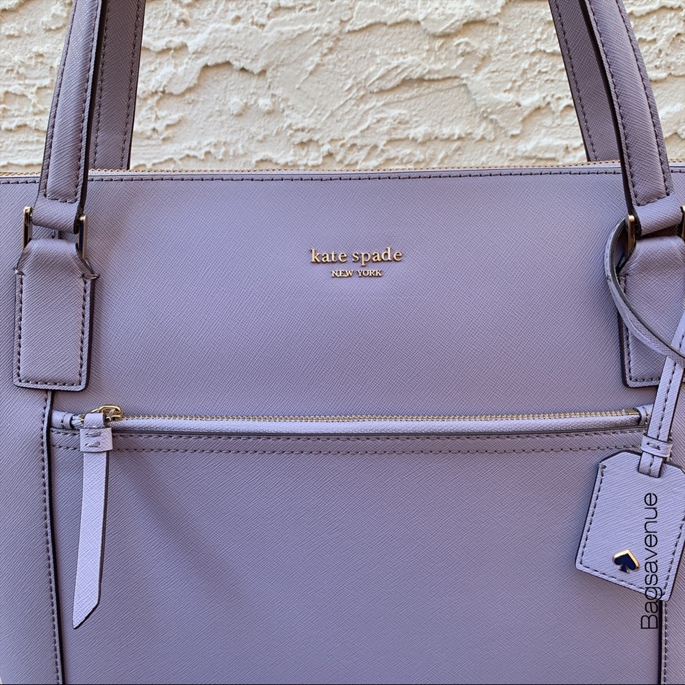 Kate spade pocket tote Cameron icy lavender purple - Picture 8 of 8